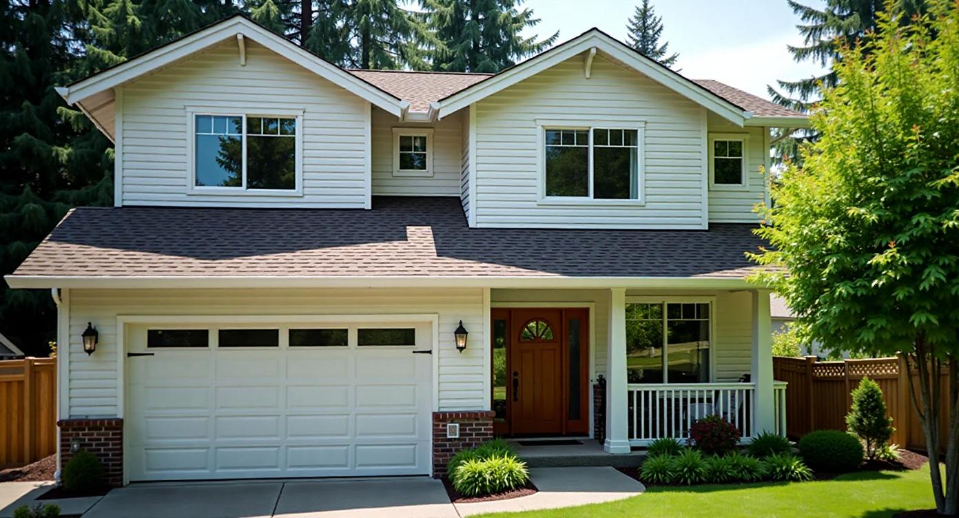 Professional exterior house washing service