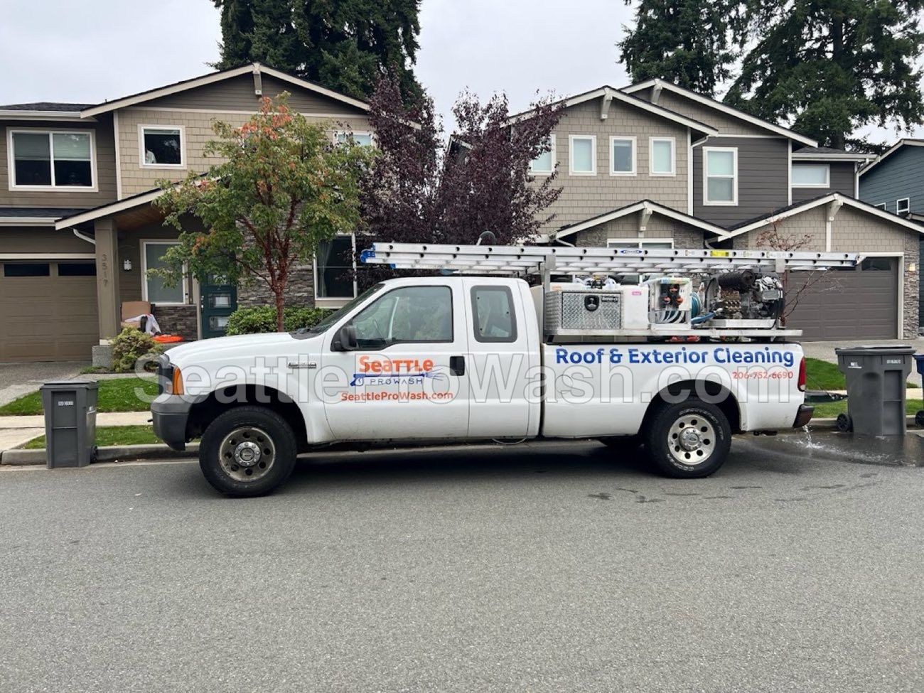 ProWash truck on service call